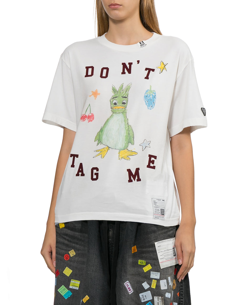 Leon doodle printed tee