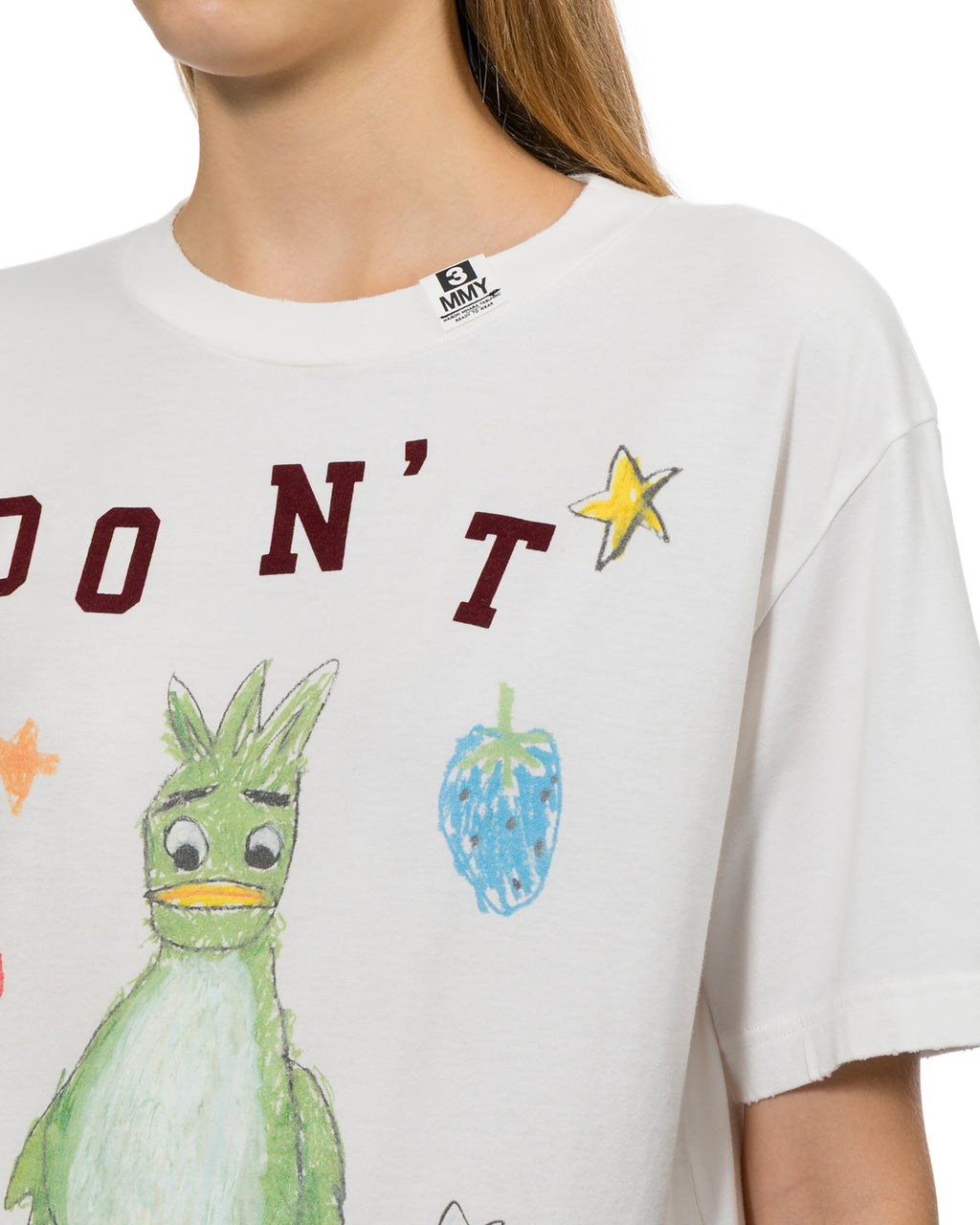 Leon doodle printed tee