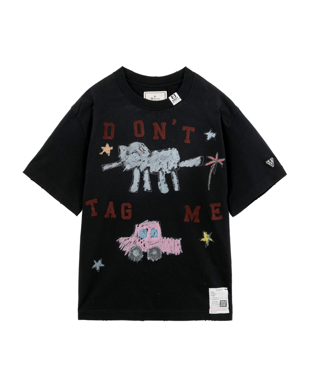 Kids doodle printed tee