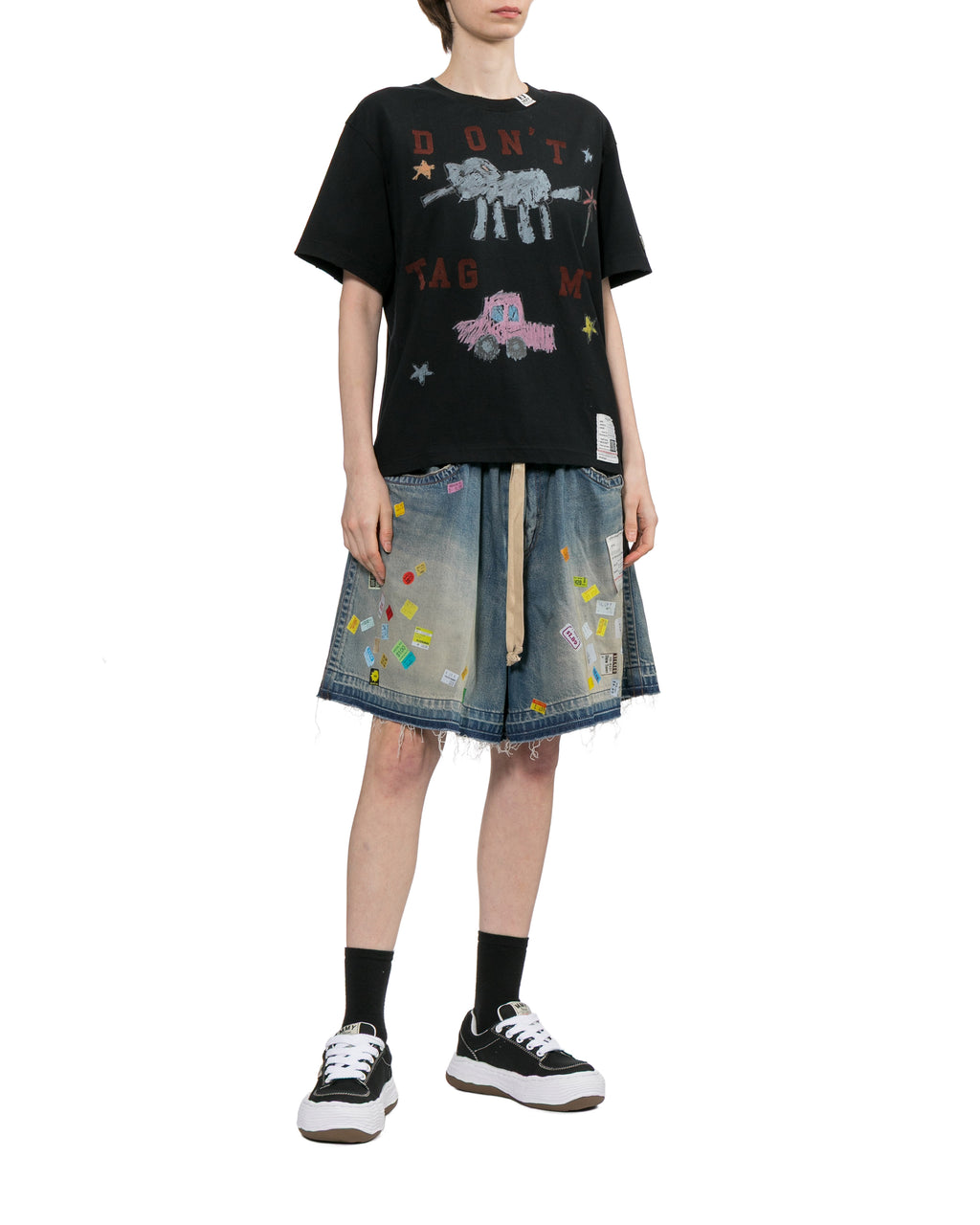 Kids doodle printed tee