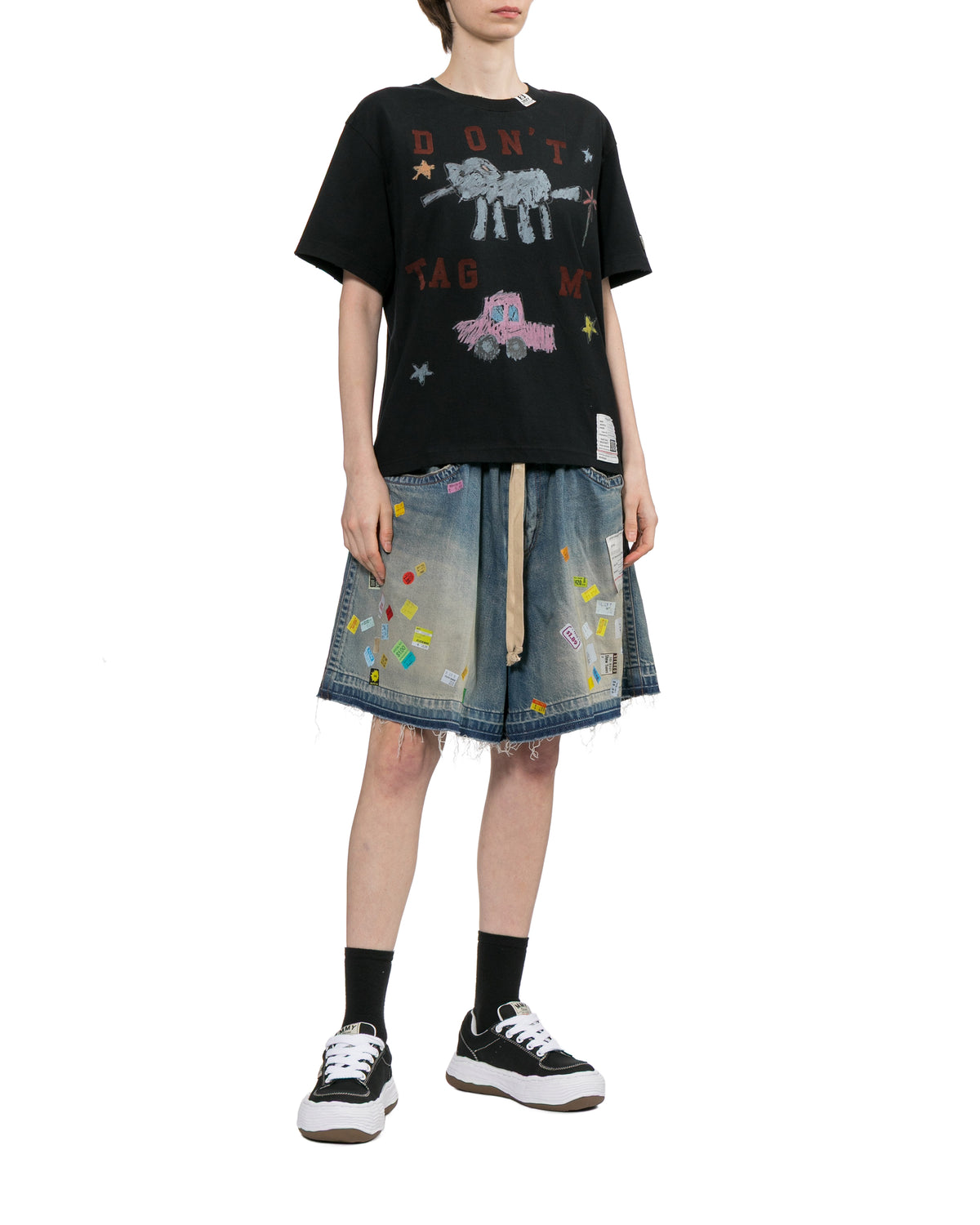 Kids doodle printed tee