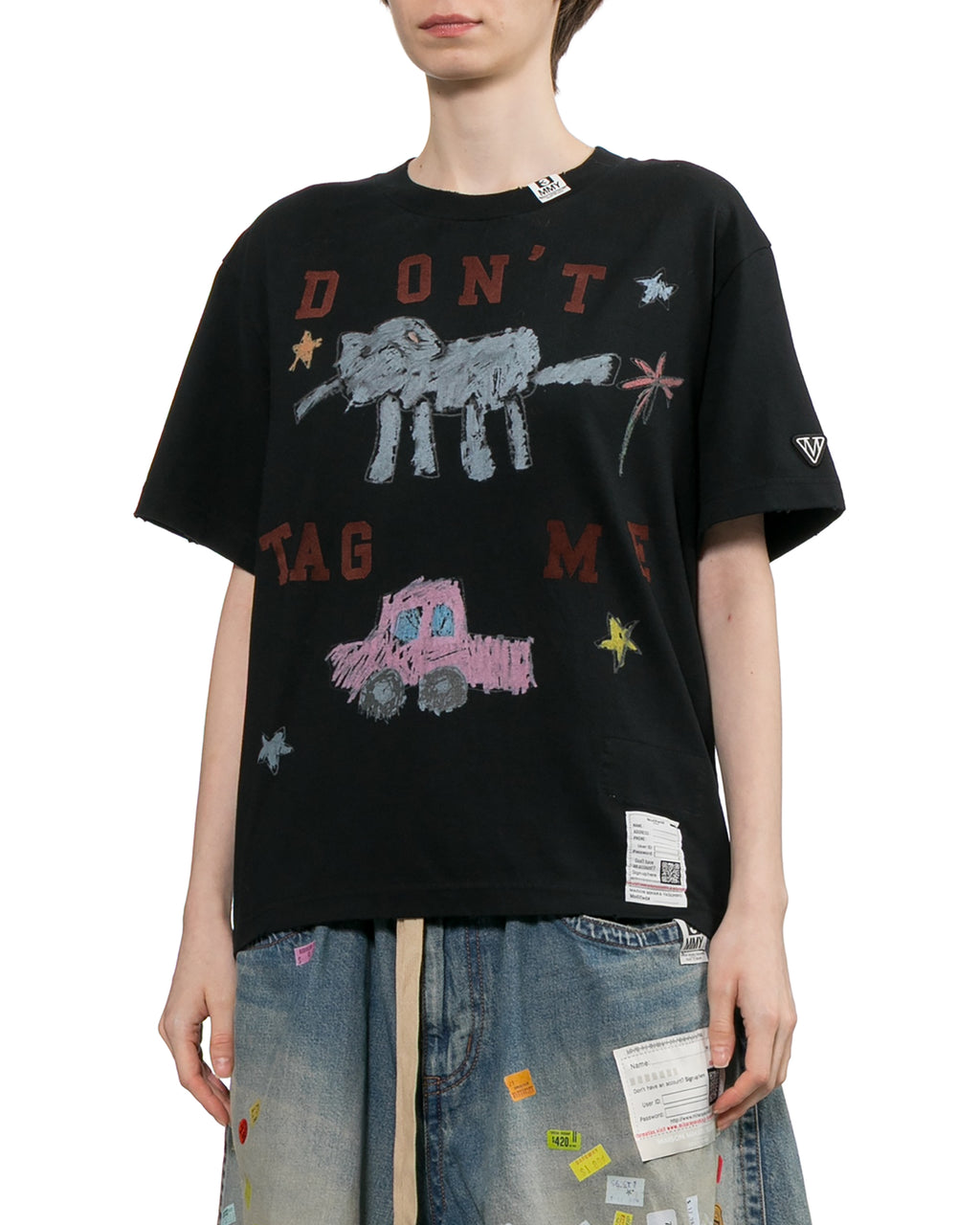 Kids doodle printed tee