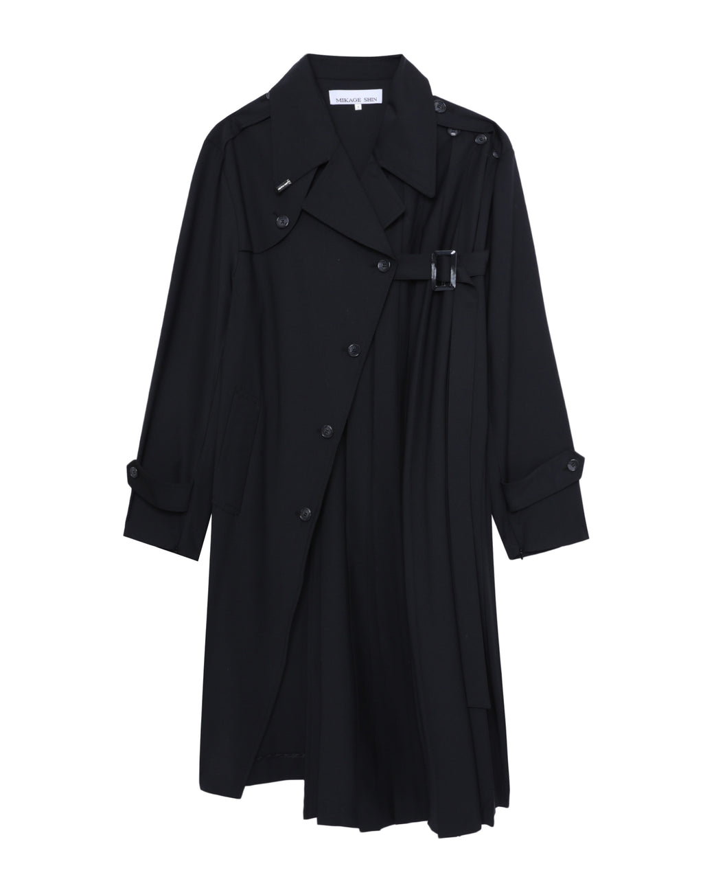 Pleat coat