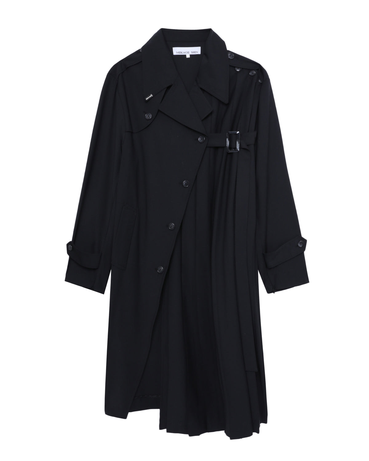 Pleat coat