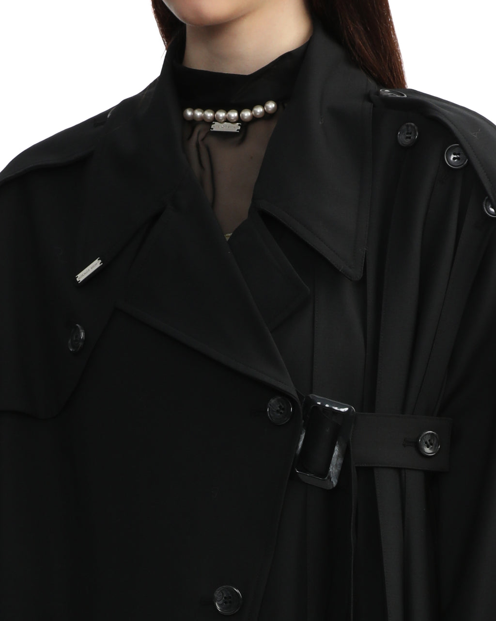 Pleat coat