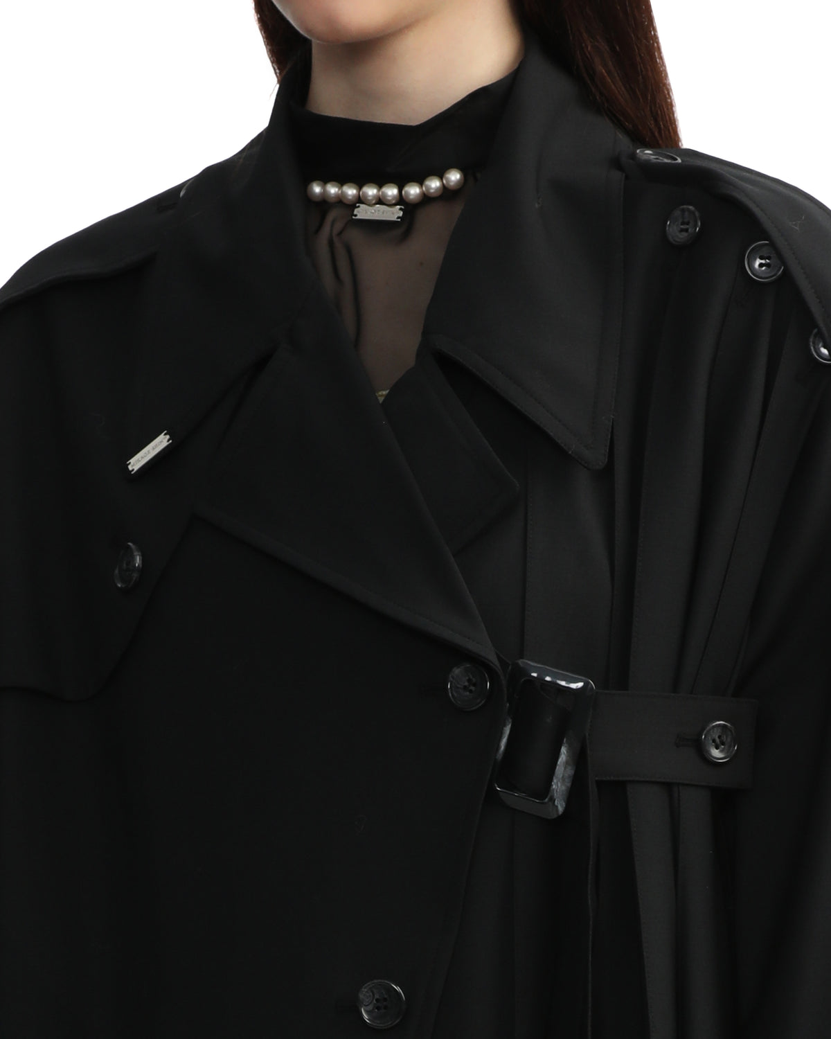 Pleat coat