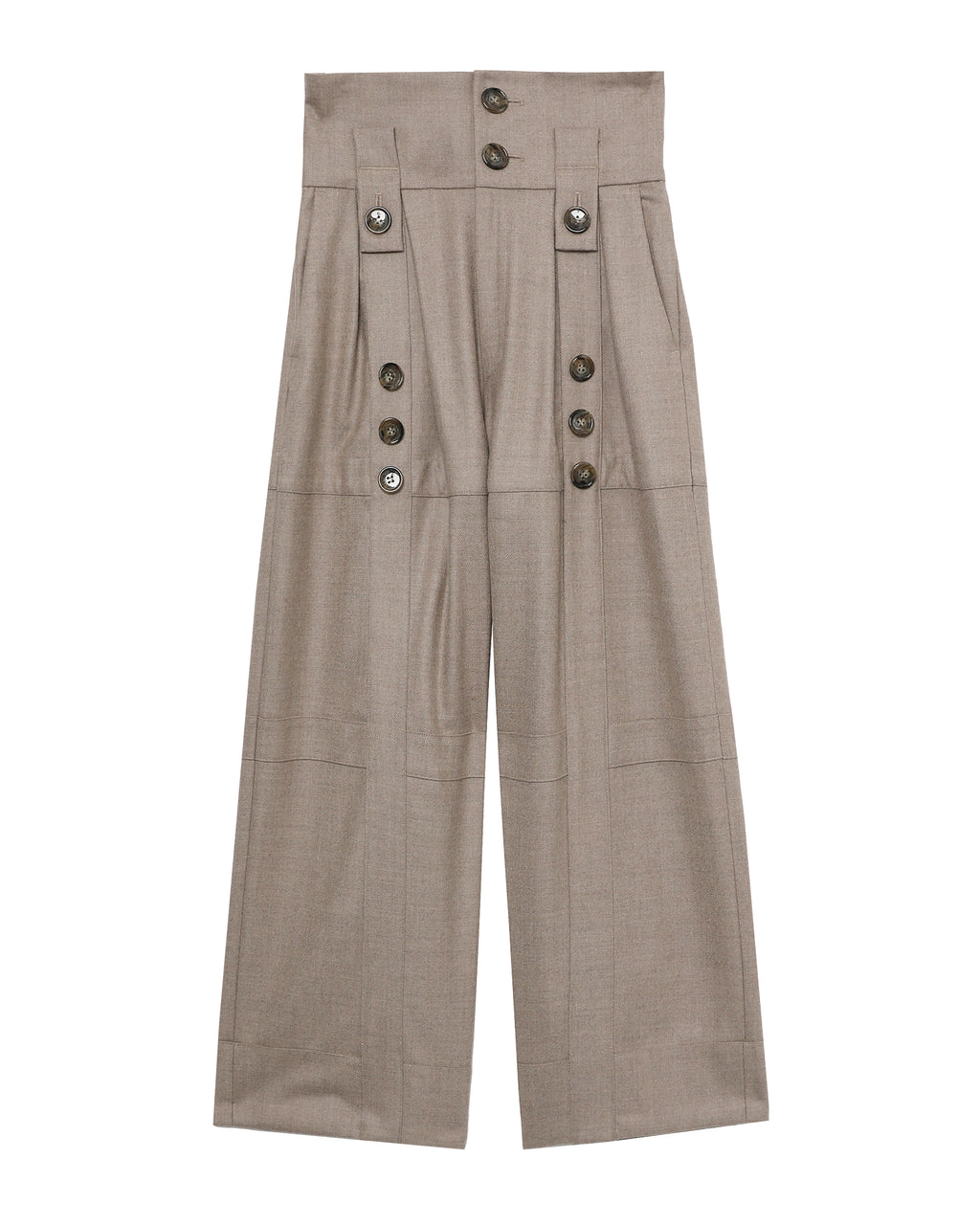 Trench façade pants