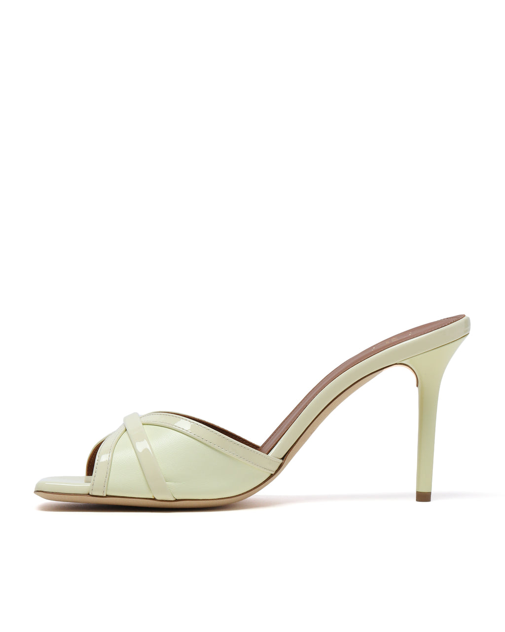 Leather heeled sandals