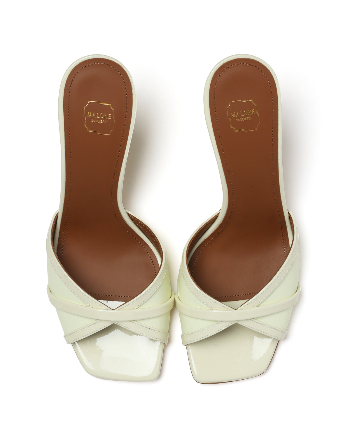 Leather heeled sandals