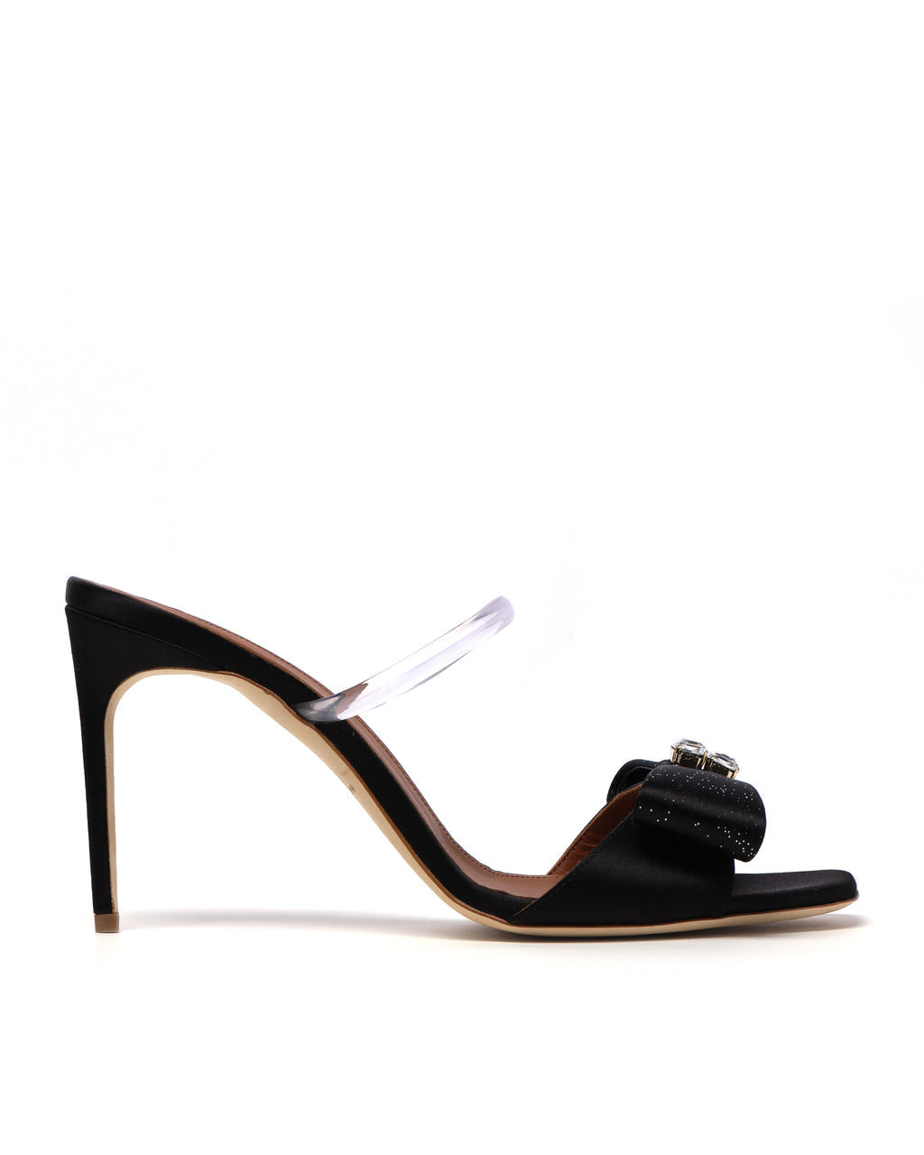 Bow heeled sandals
