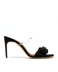 Bow heeled sandals