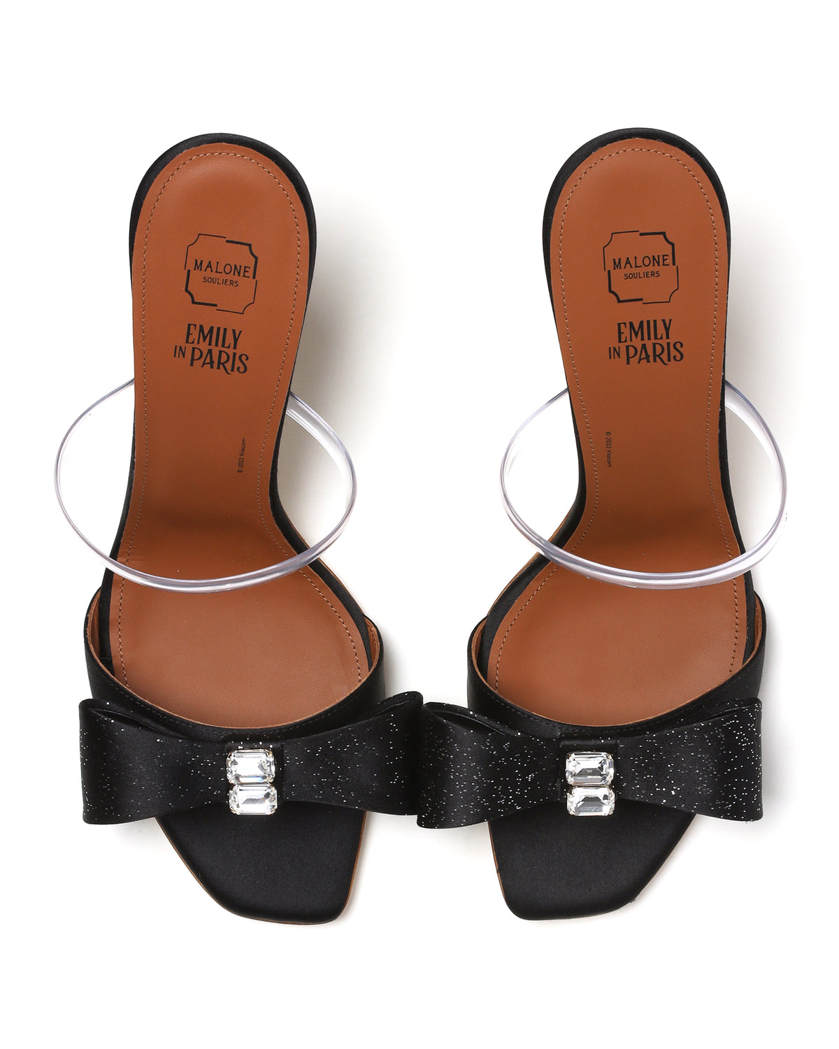 Bow heeled sandals