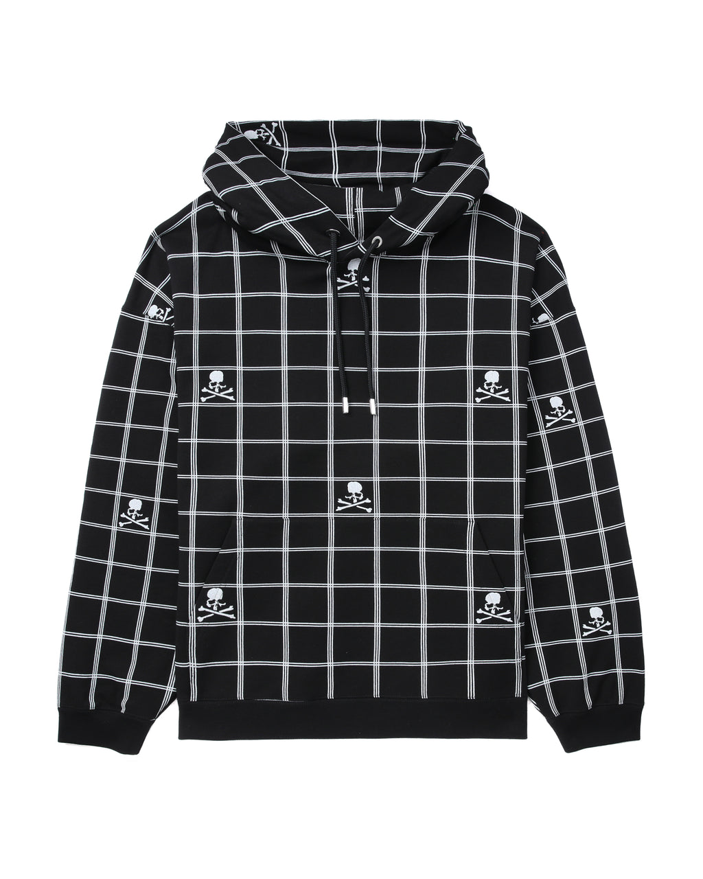 Patterned hoodie