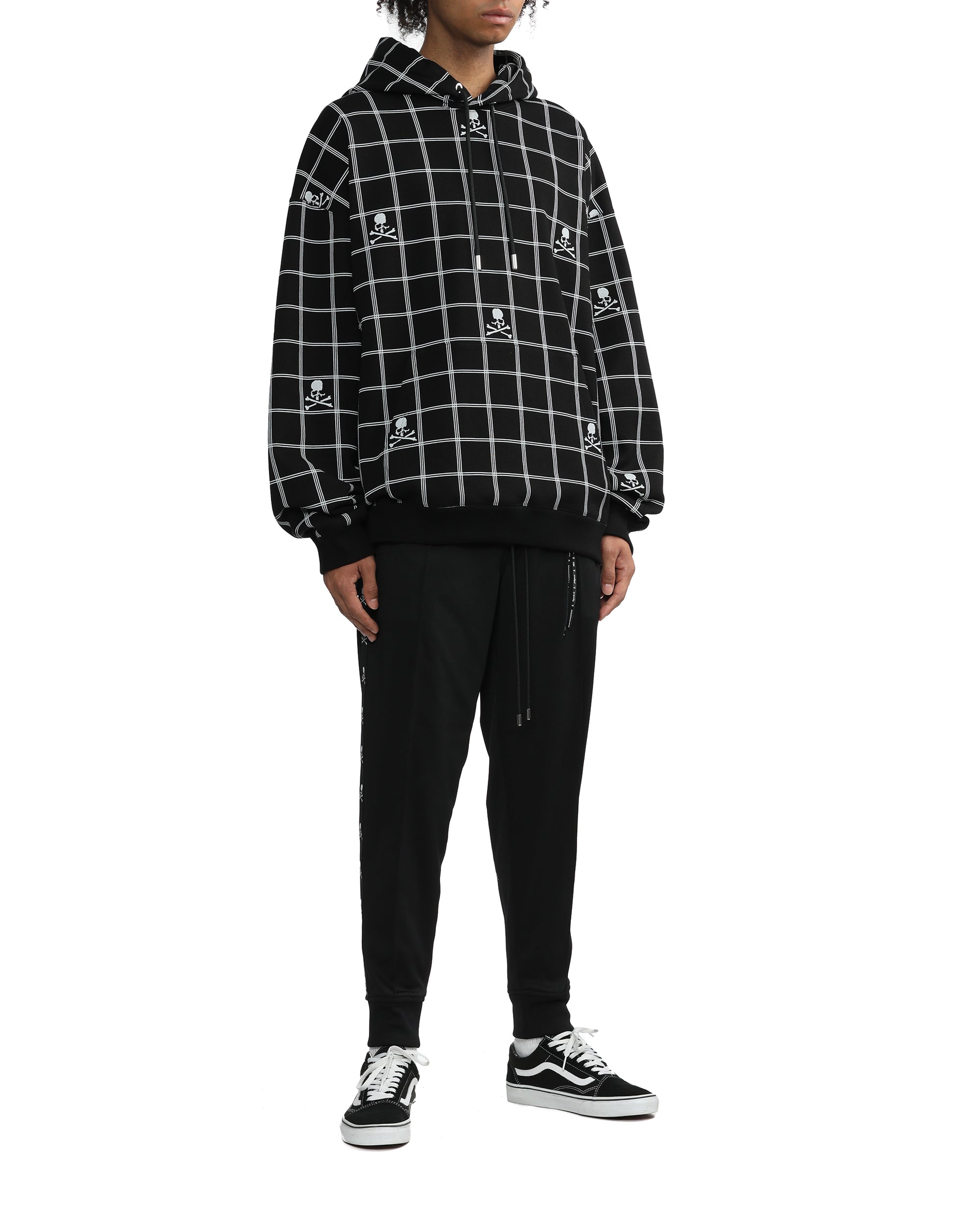 Patterned hoodie