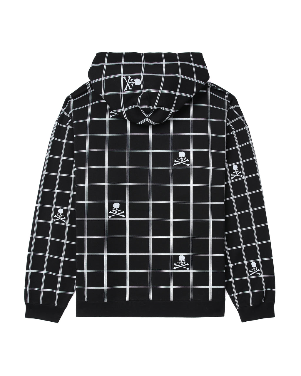 Patterned hoodie
