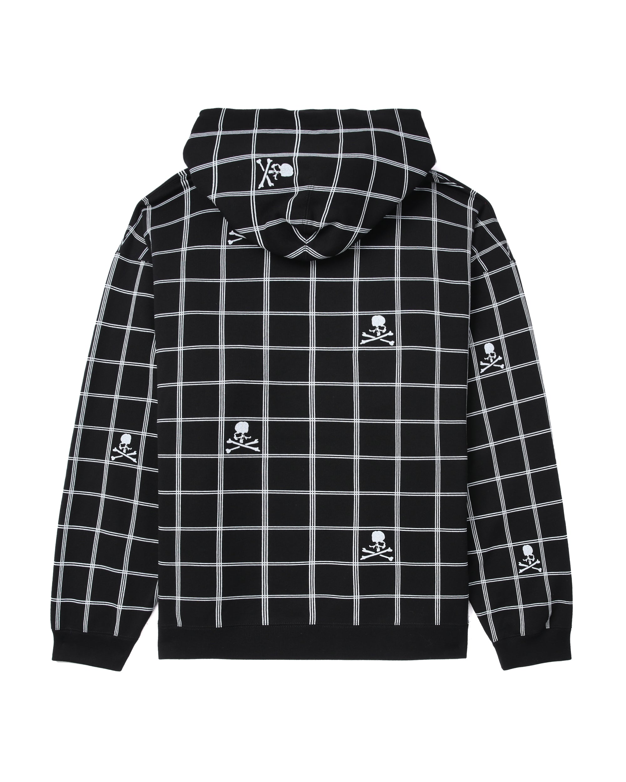 Patterned hoodie