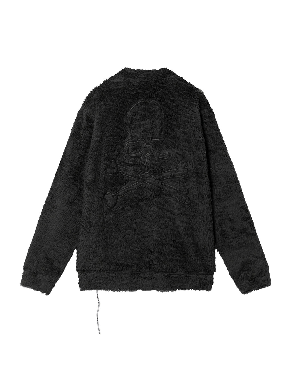 Faux fur cardigan