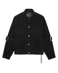 Buckle-sleeve jacket