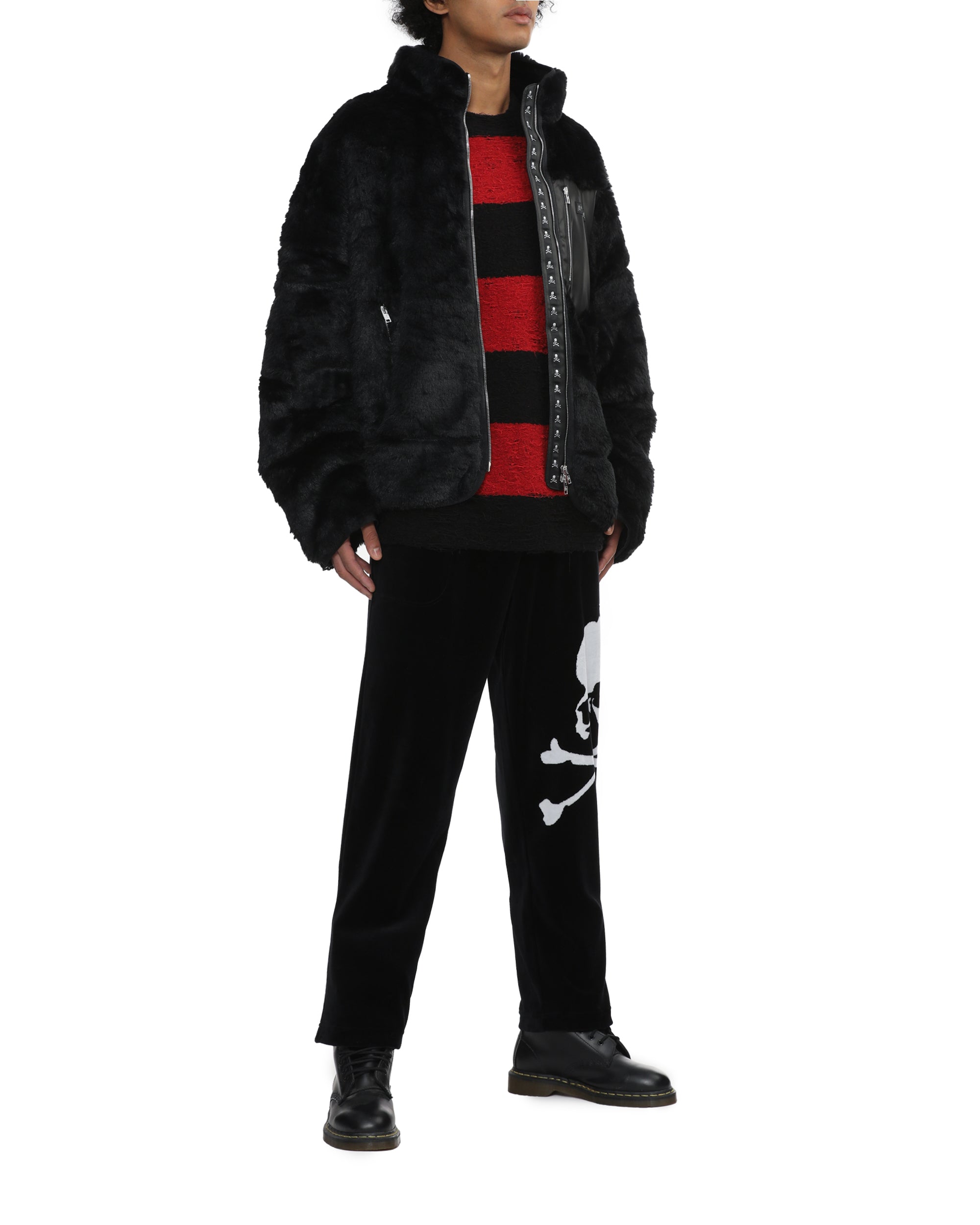 Faux fur jacket