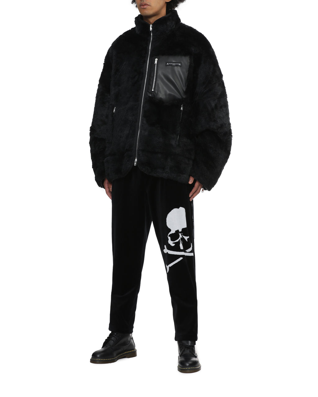 Faux fur jacket