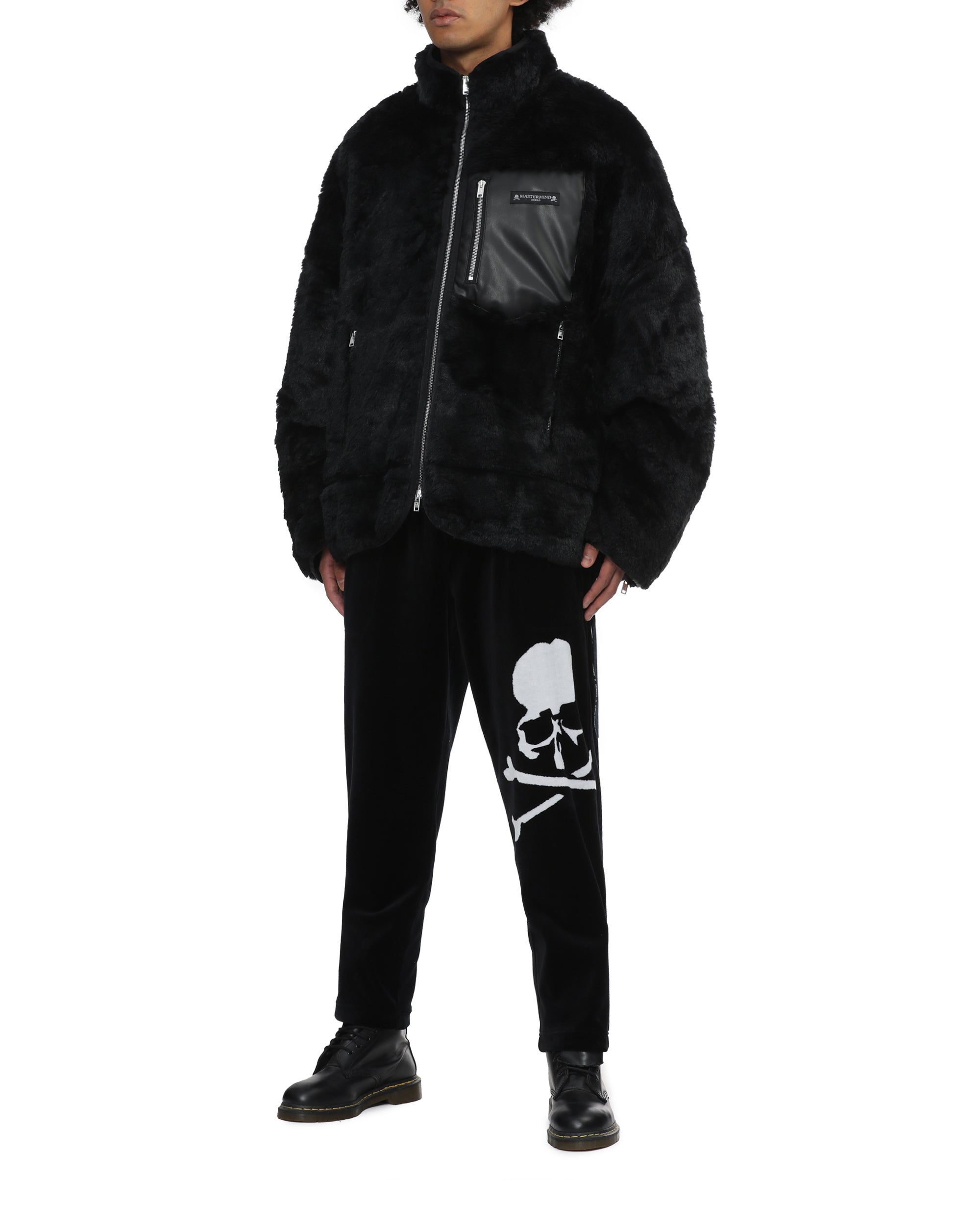 Faux fur jacket