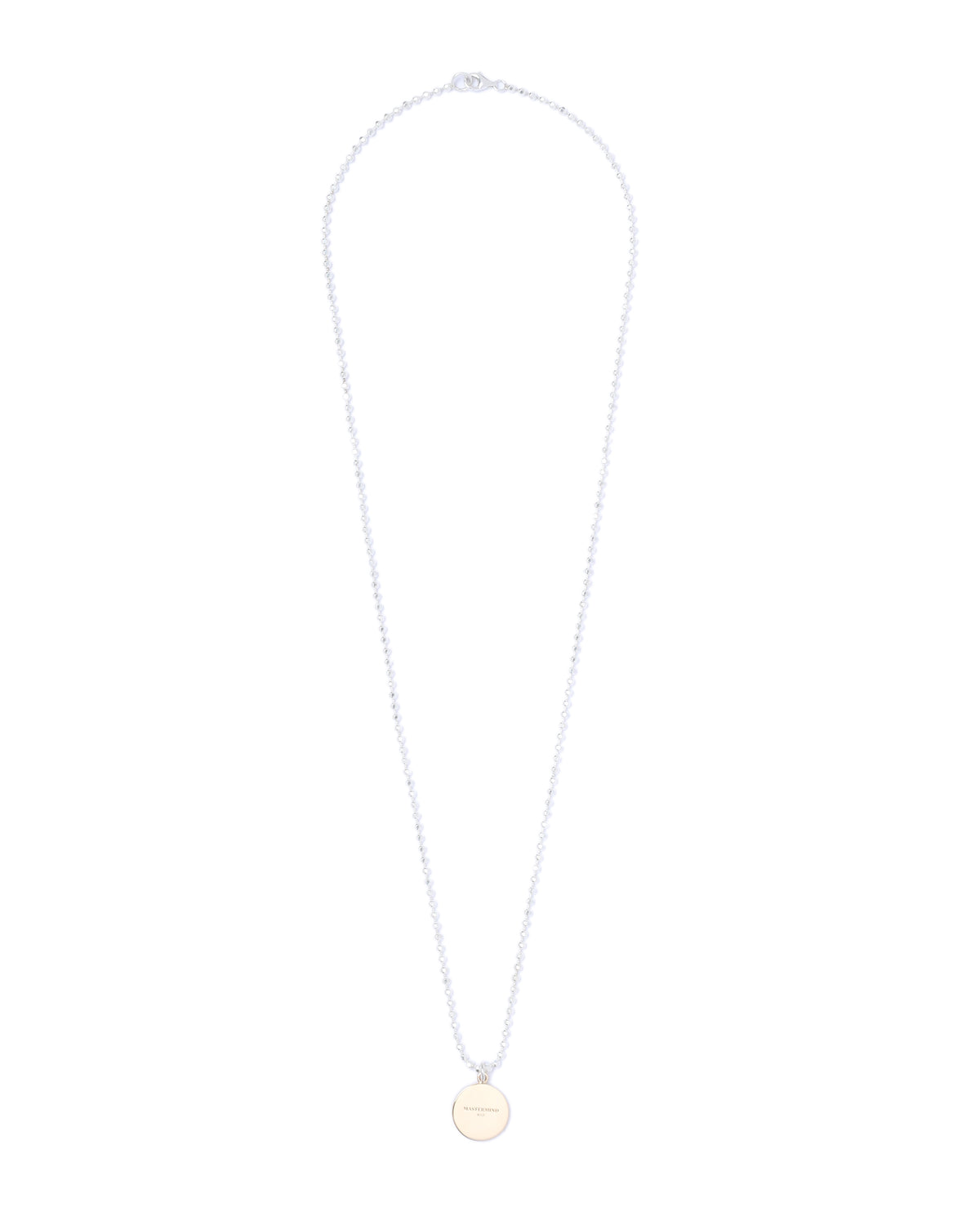 Skull coin necklace