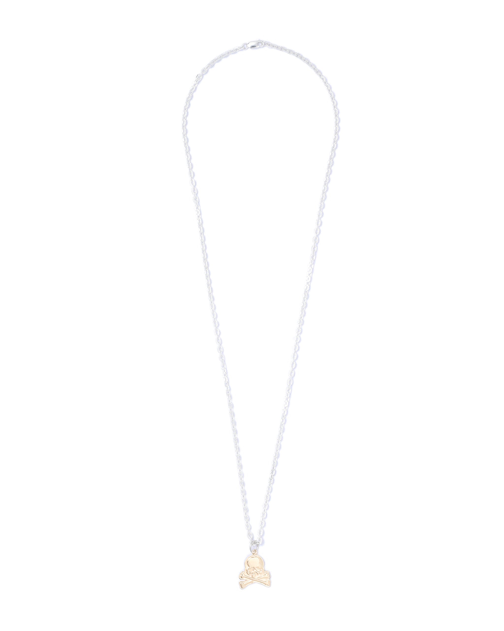 Skull coin necklace