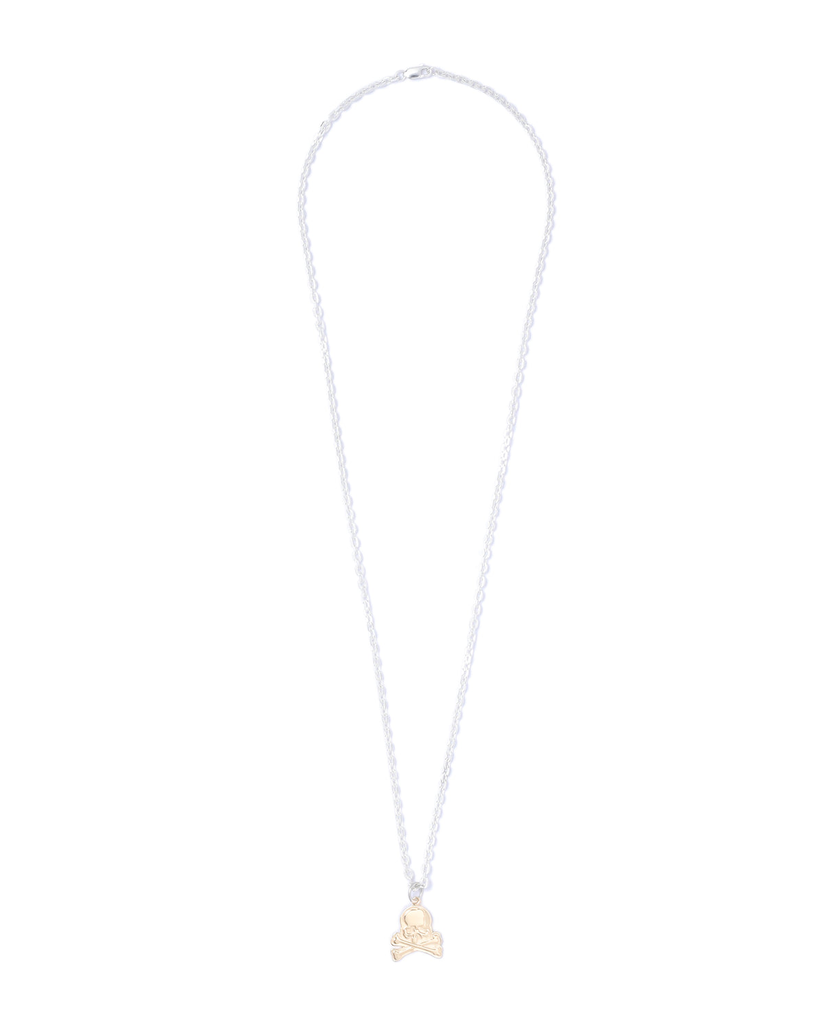 Skull coin necklace