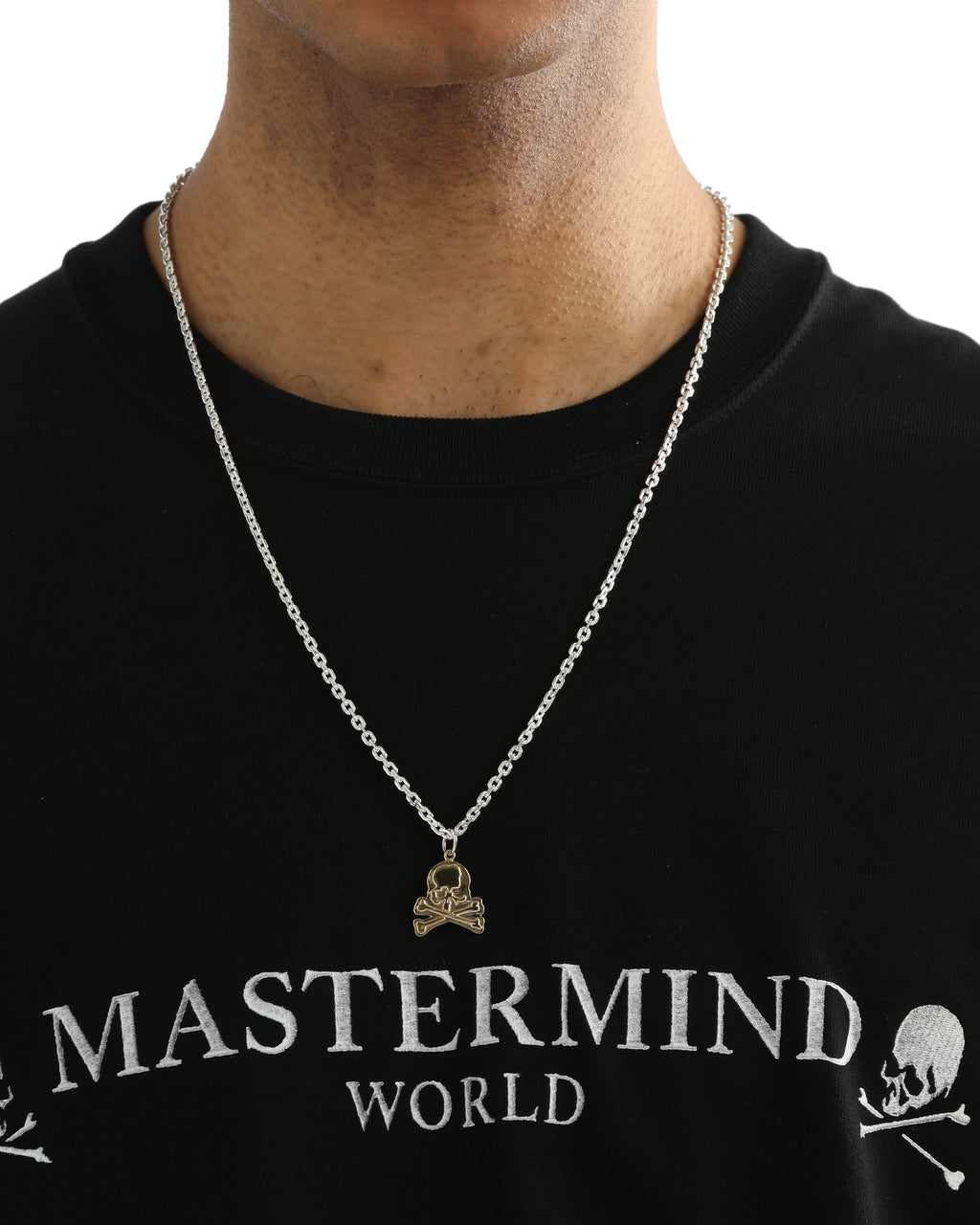 Skull coin necklace