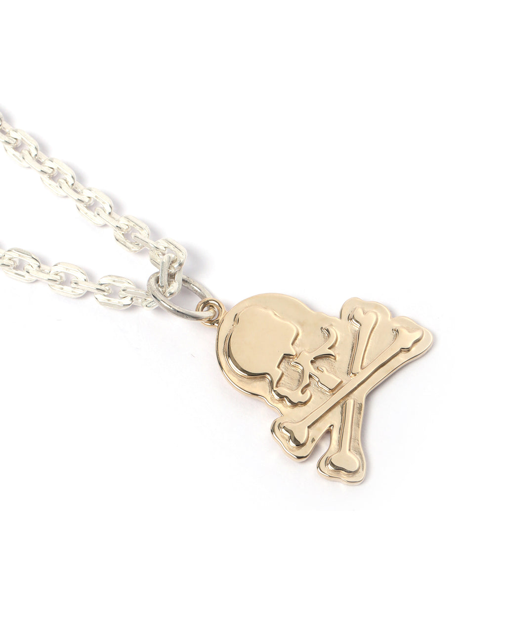Skull coin necklace