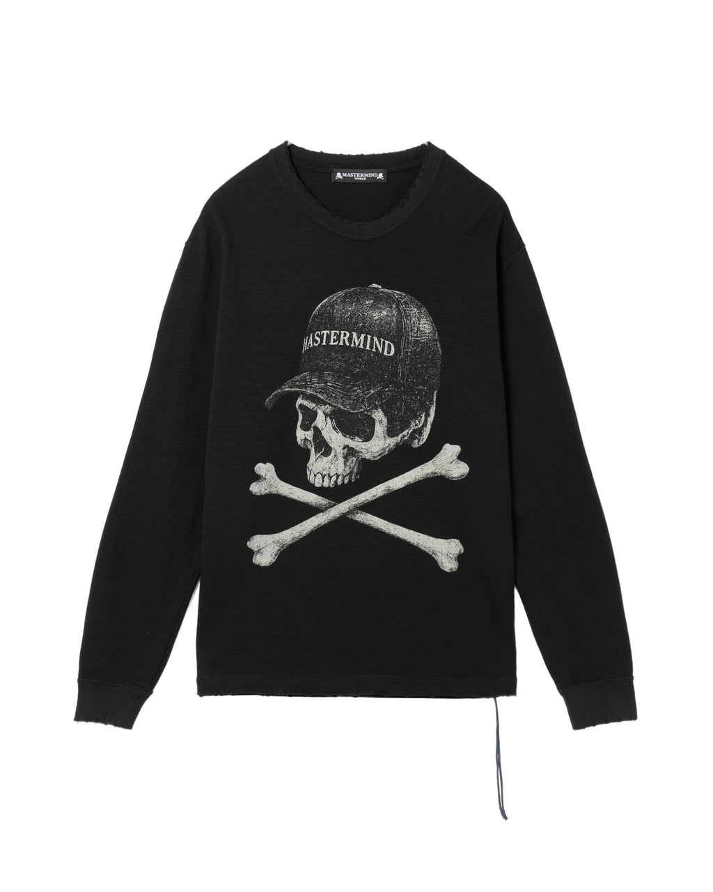 Skull print tee