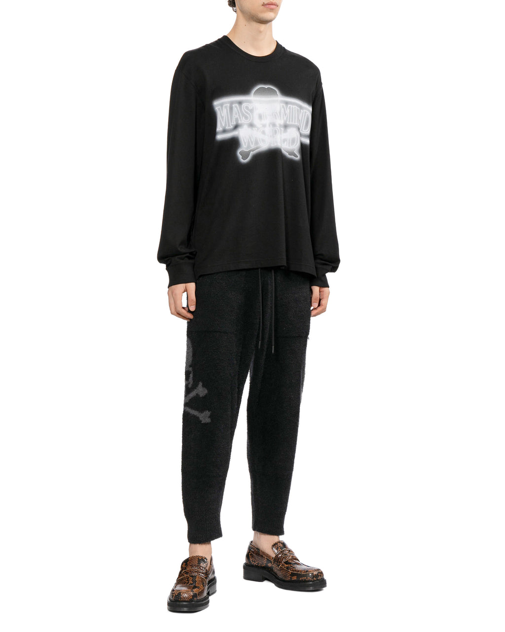 Graphic long sleeve tee