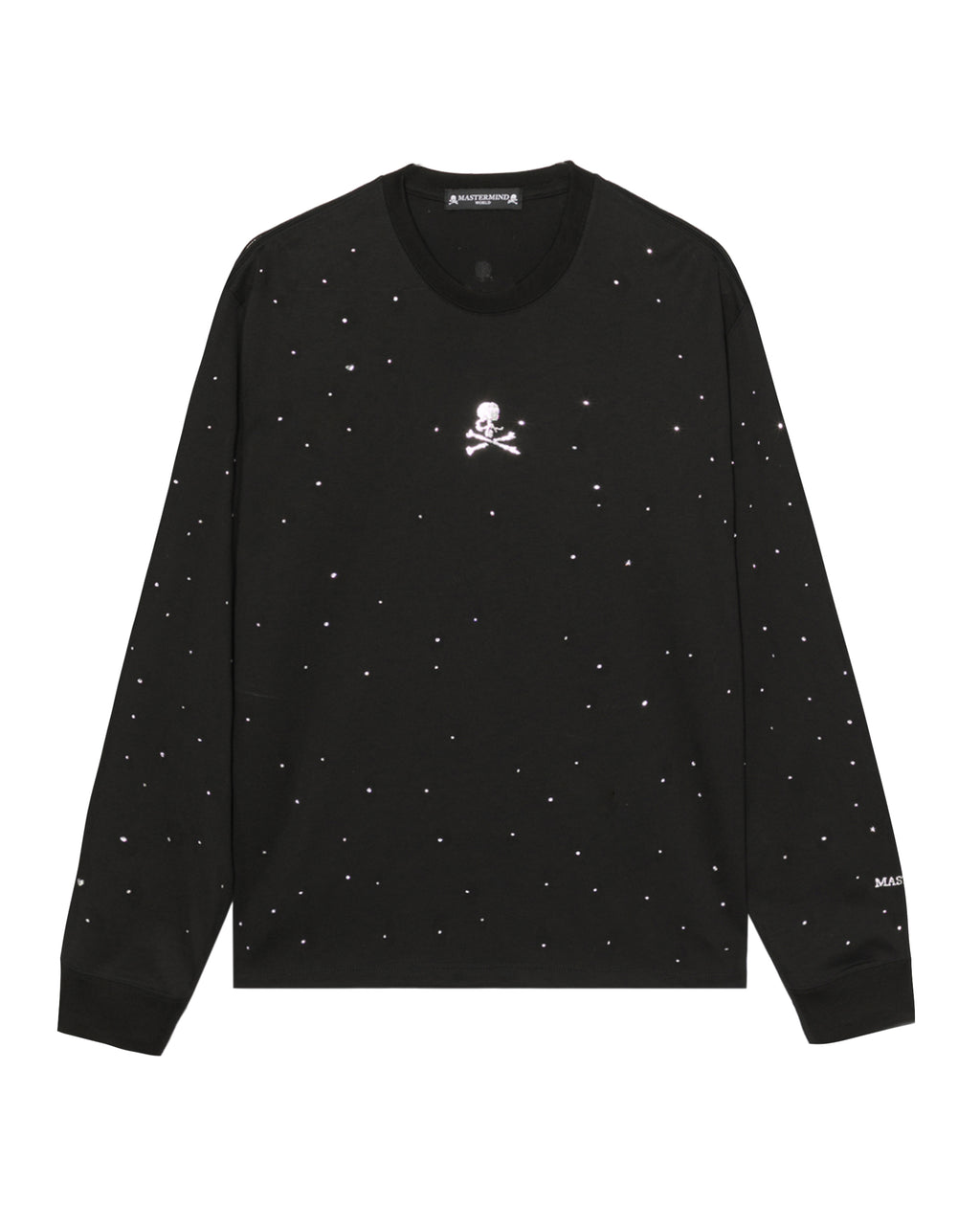 Skull print long sleeve tee