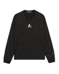 Skull print long sleeve tee