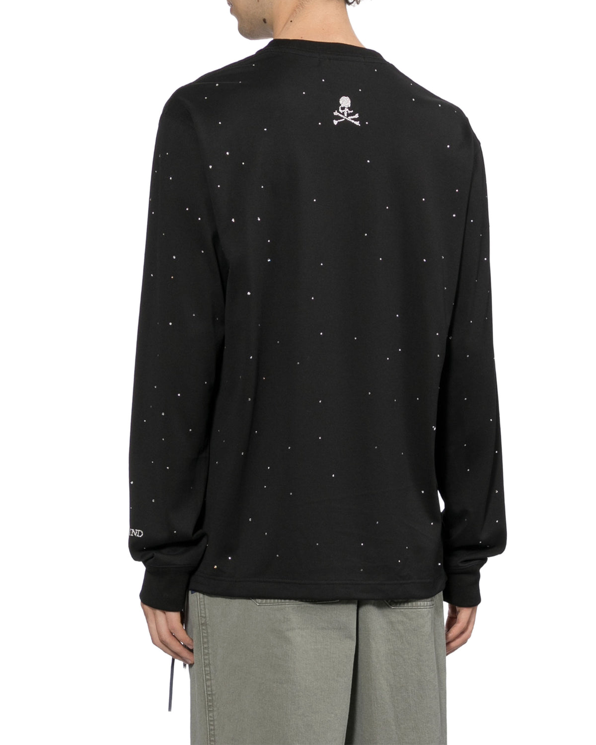 Skull print long sleeve tee