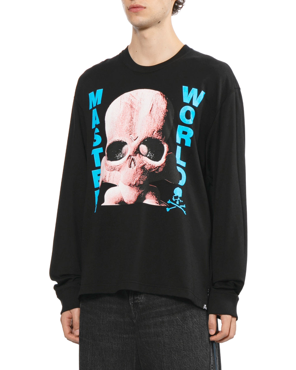 Skull print tee