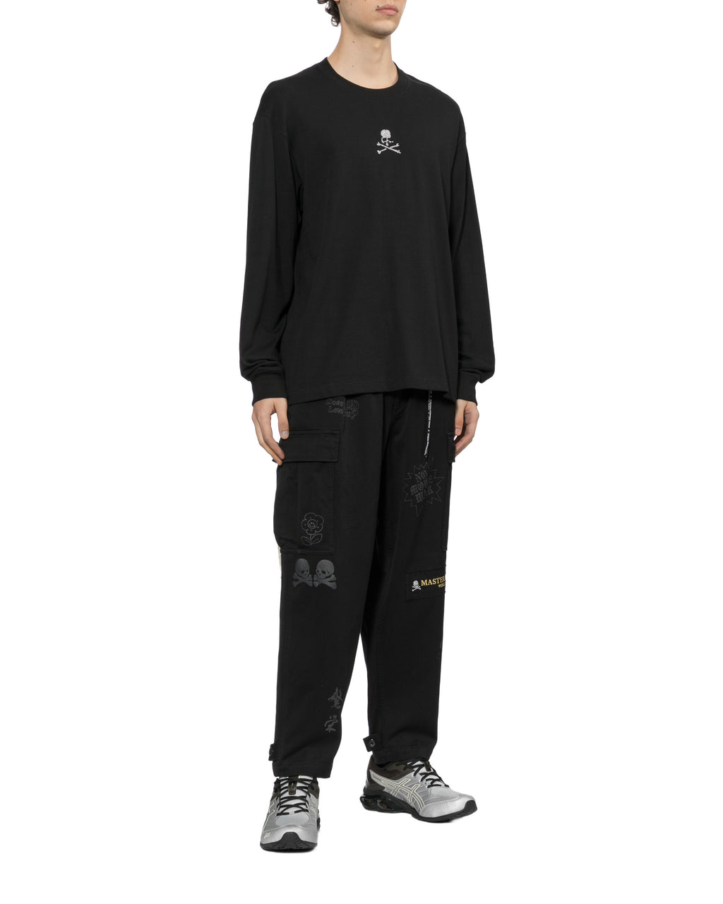 Skull long sleeve tee