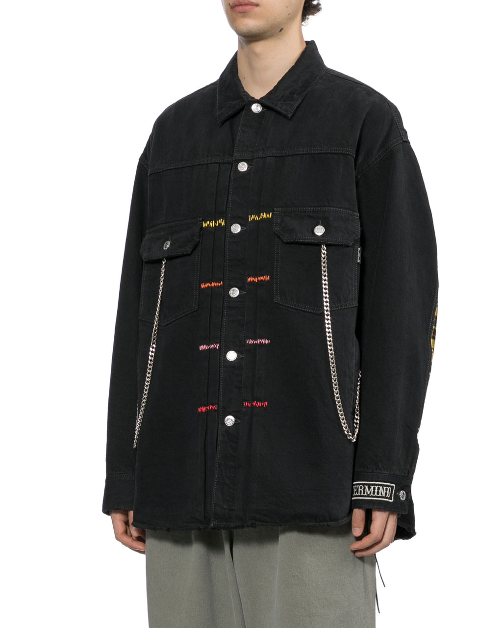 Chain detail jacket