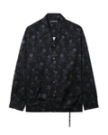 Skull silk shirt