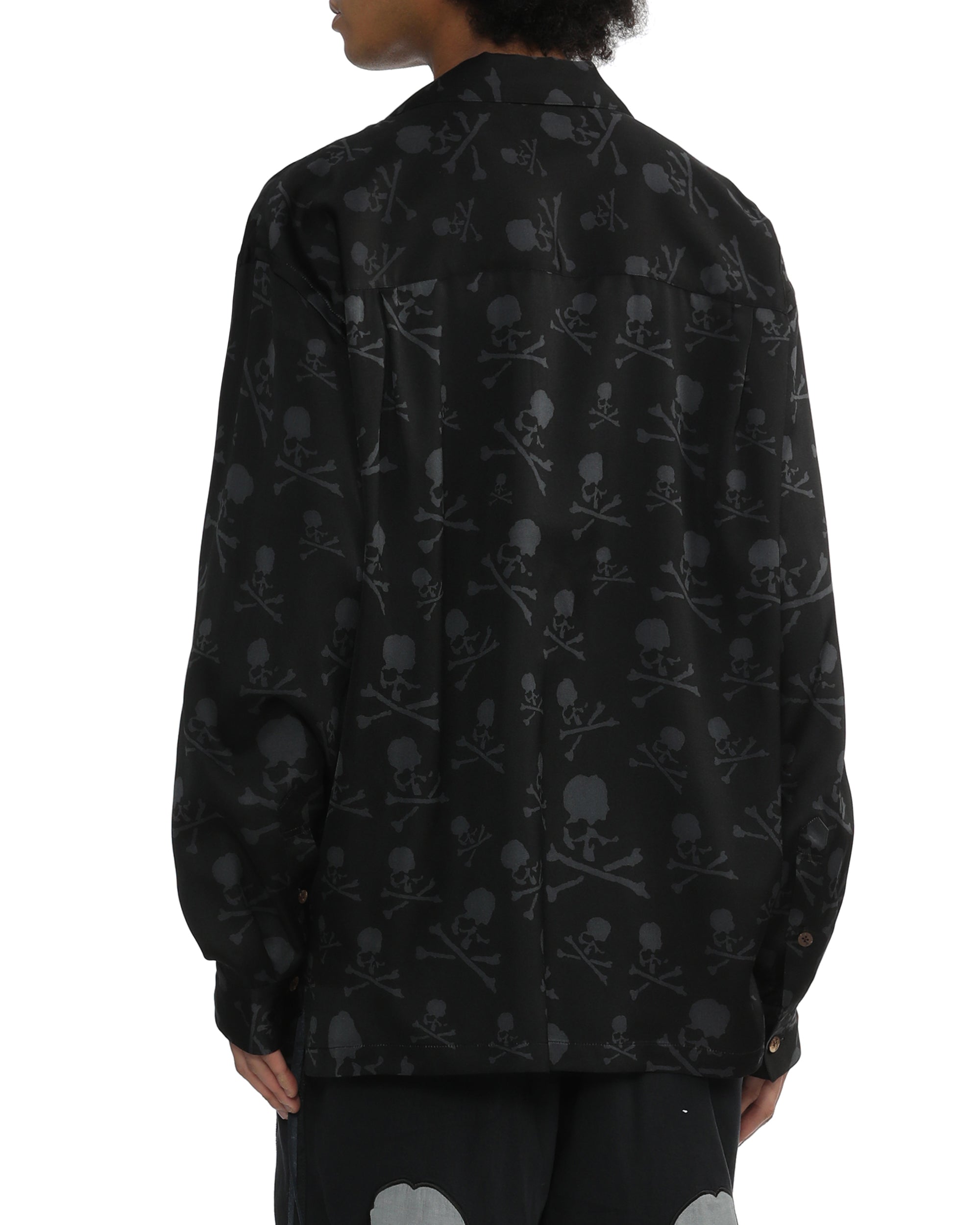 Skull silk shirt