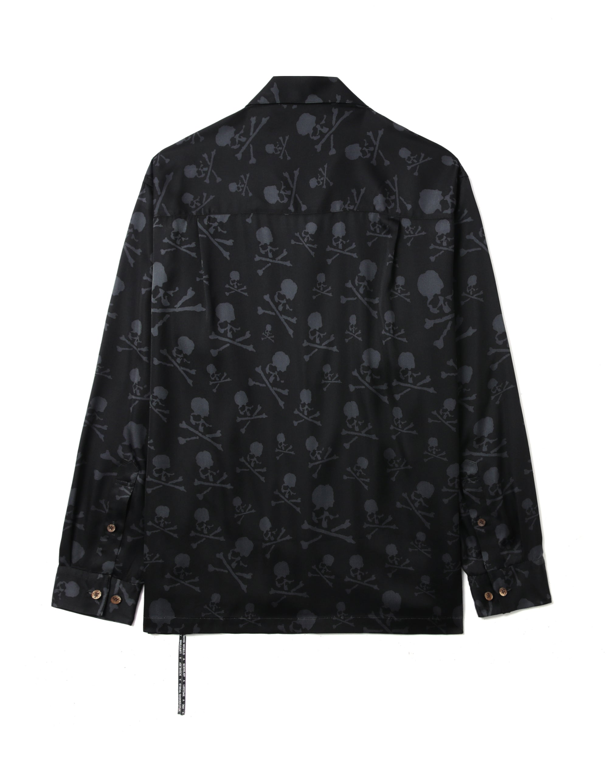 Skull silk shirt