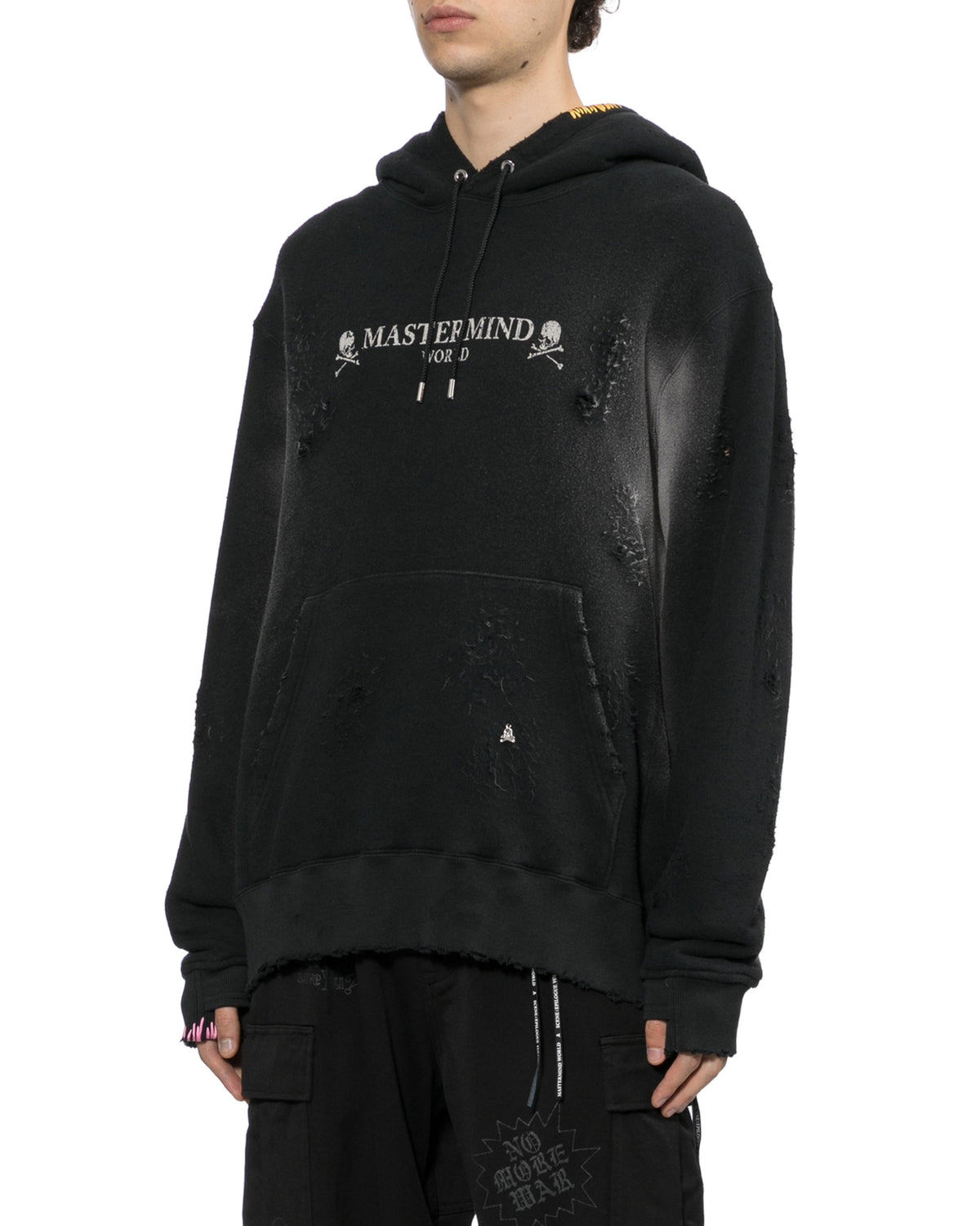 Distressed hoodie