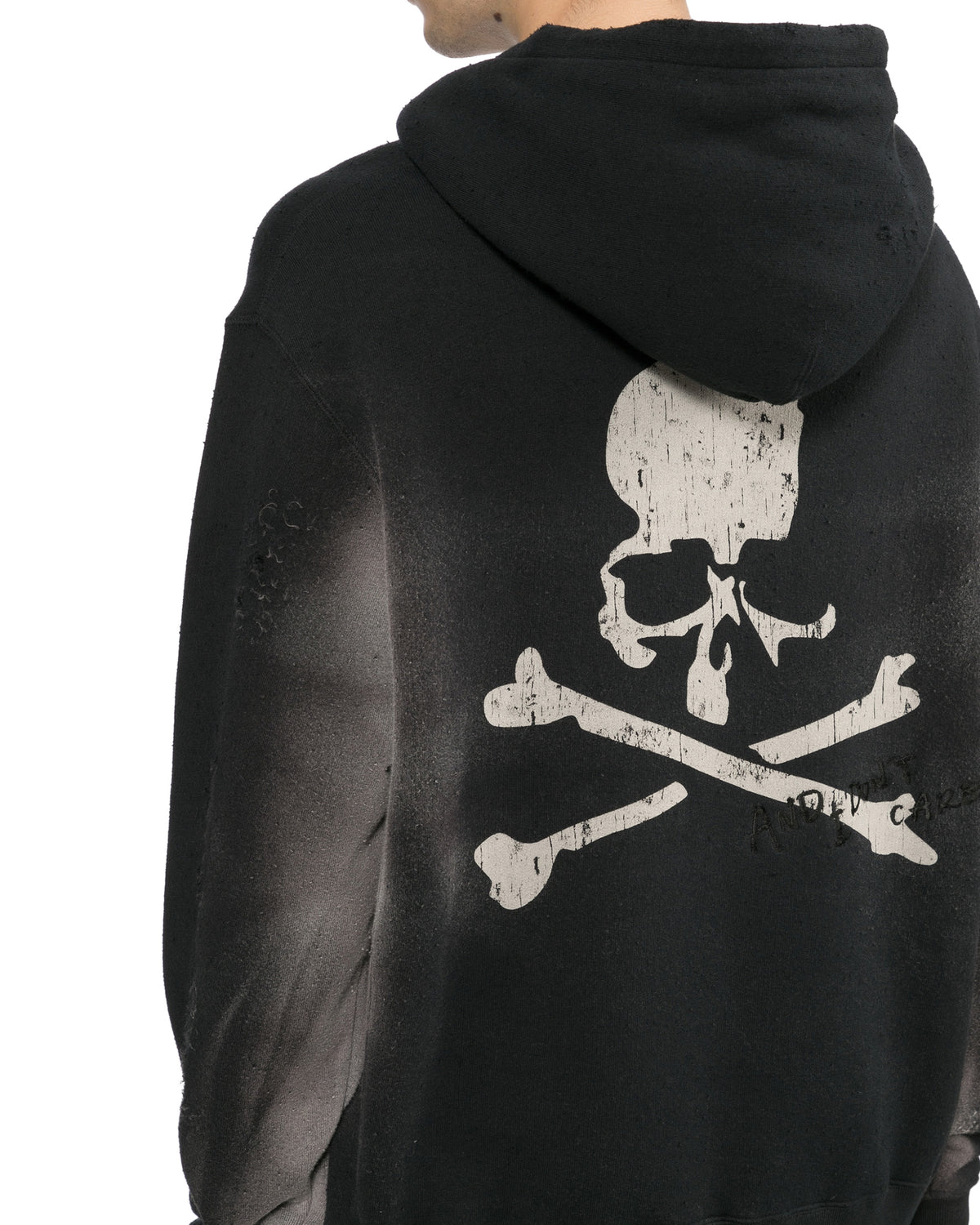 Distressed hoodie