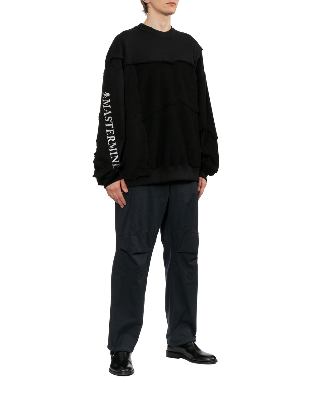Logo sleeve sweatshirt