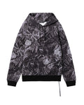 Patterned hoodie