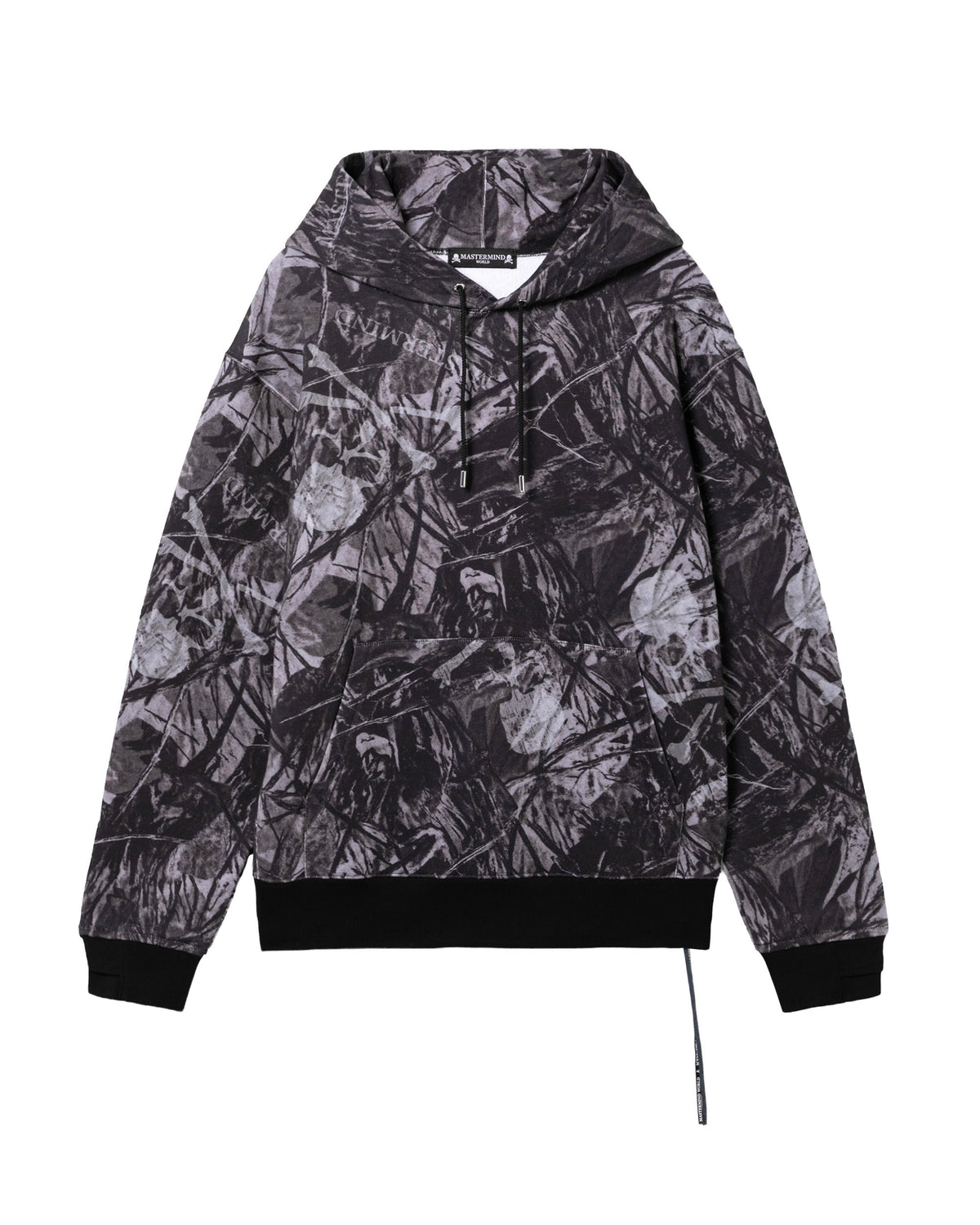 Patterned hoodie