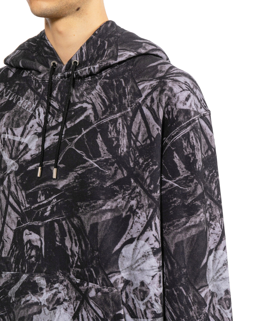 Patterned hoodie