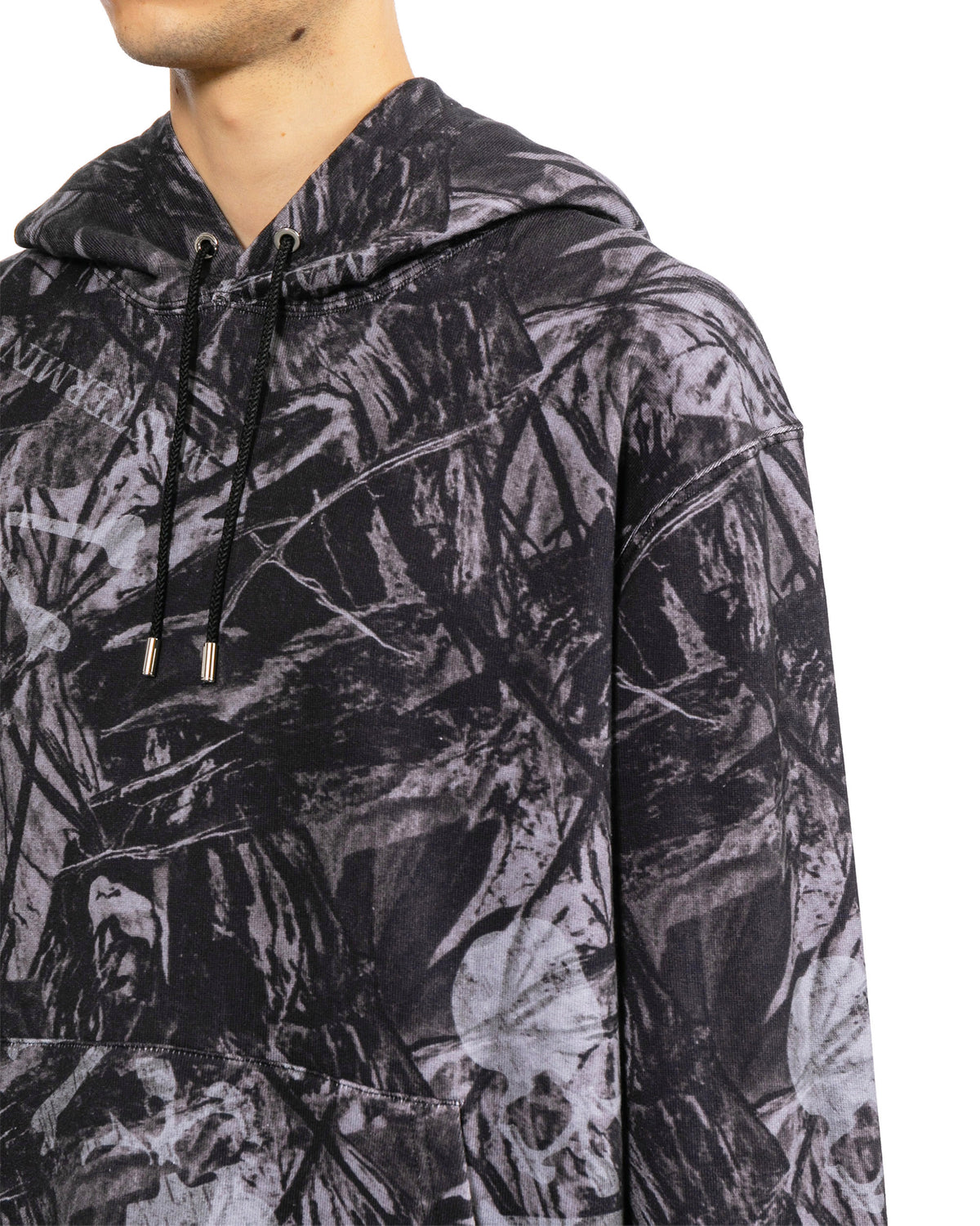 Patterned hoodie
