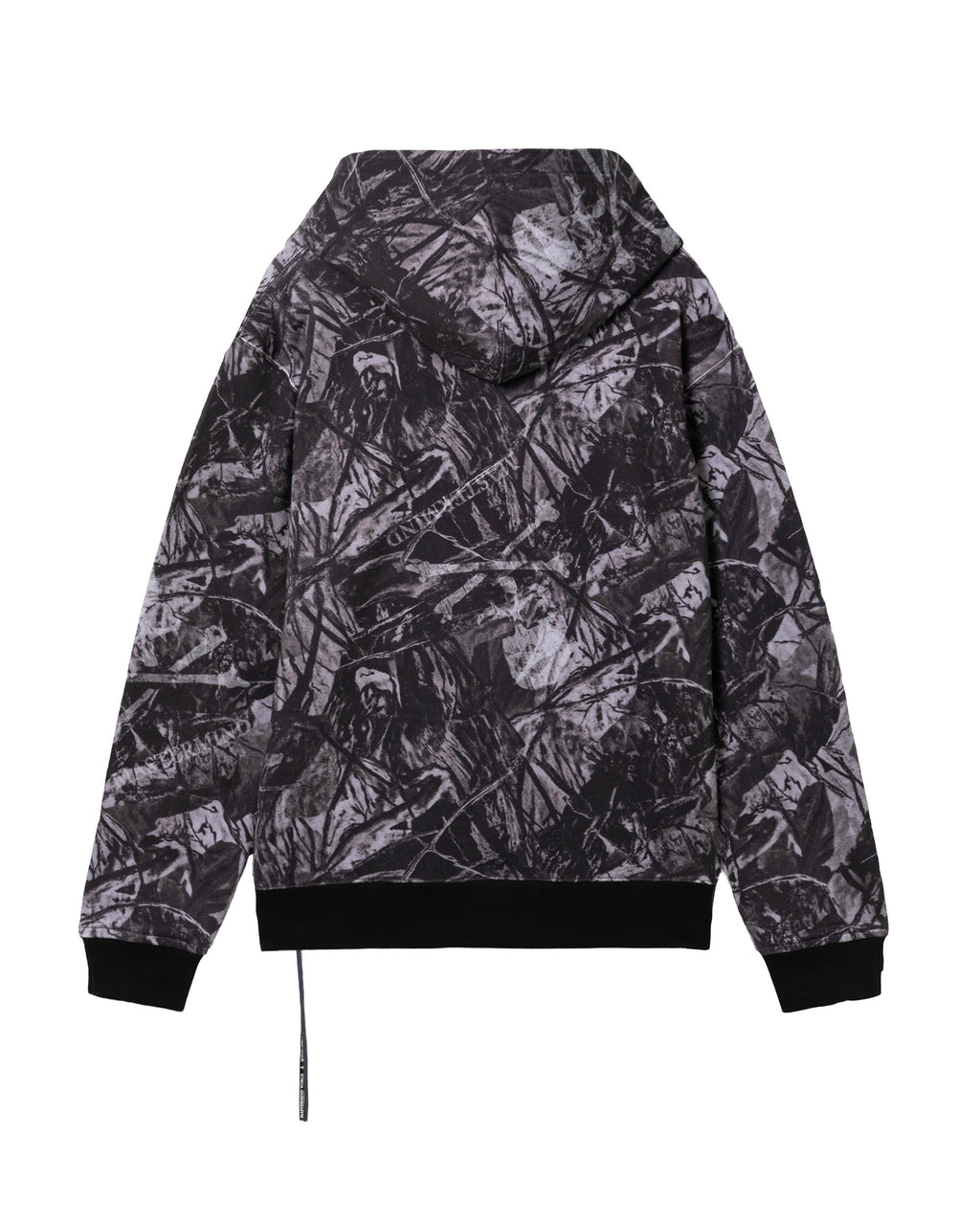 Patterned hoodie