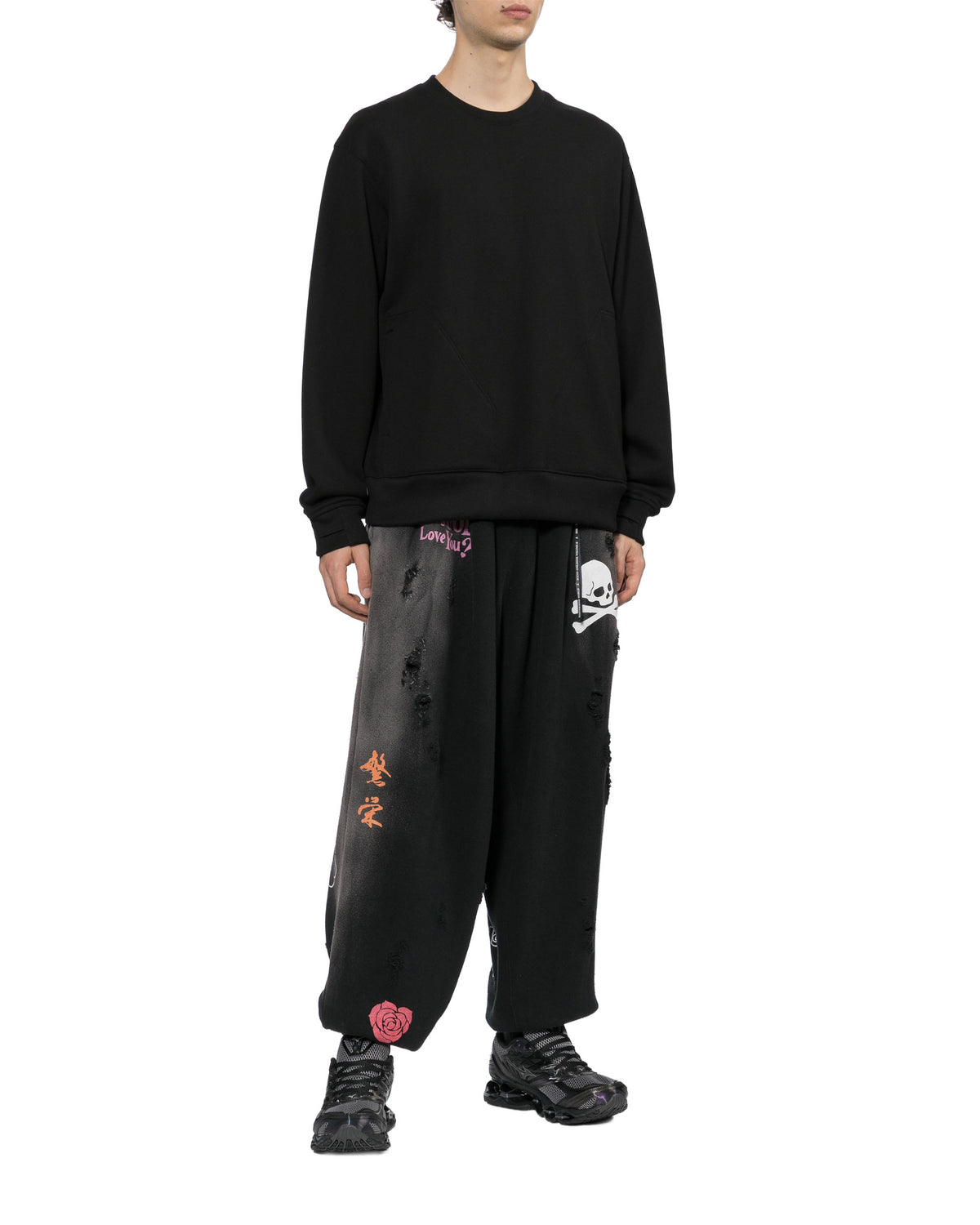 Crew neck sweatshirt